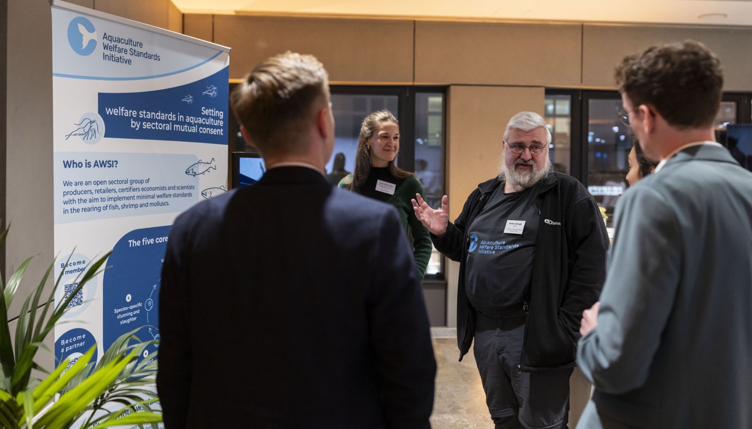 Stefan-Andreas Johnigk vom Initiativkreis Tierschutzstandards Aquakultur (AWSI)
